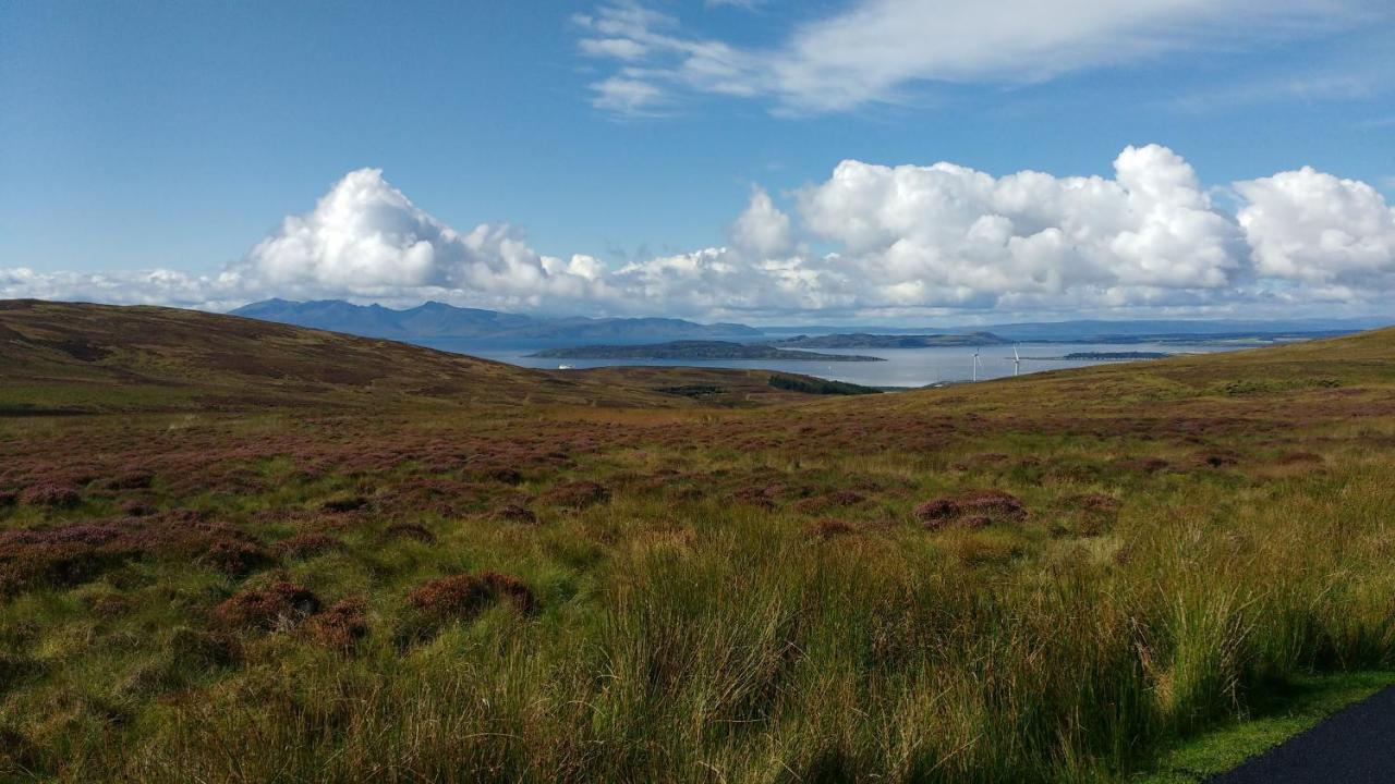 Cleeves Cabins Arran Luxury Lodge With Hot Tub Dalry  Extérieur photo
